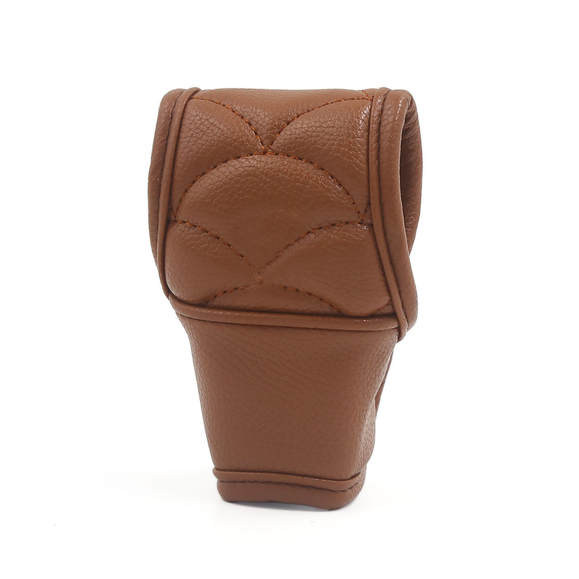

uxcell Shift Knob Car Gear Shift Handbrake Faux Brown Cover, Cover, Cover, Leather,