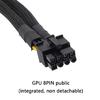 Double 6 Pin Female To 8 Pin Male Power Cable Upgrading PC Power Supplies Power Cable Adapter for Video Card Accessories