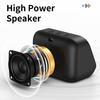 Smart Bluetooth Alarm Clock with Speaker Weather Display Night Light Music Stories Player Photo Frame Bluetooth APP Black