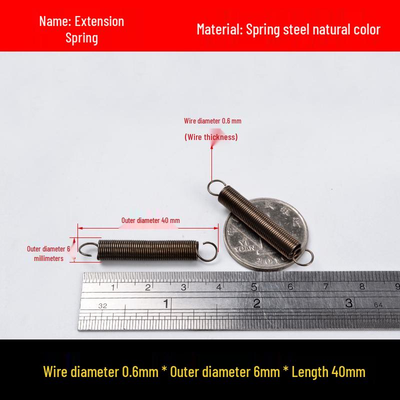 Stainless Steel Spring Hook for Microwave Oven Handle, Wire Diameter 0.6/0.7