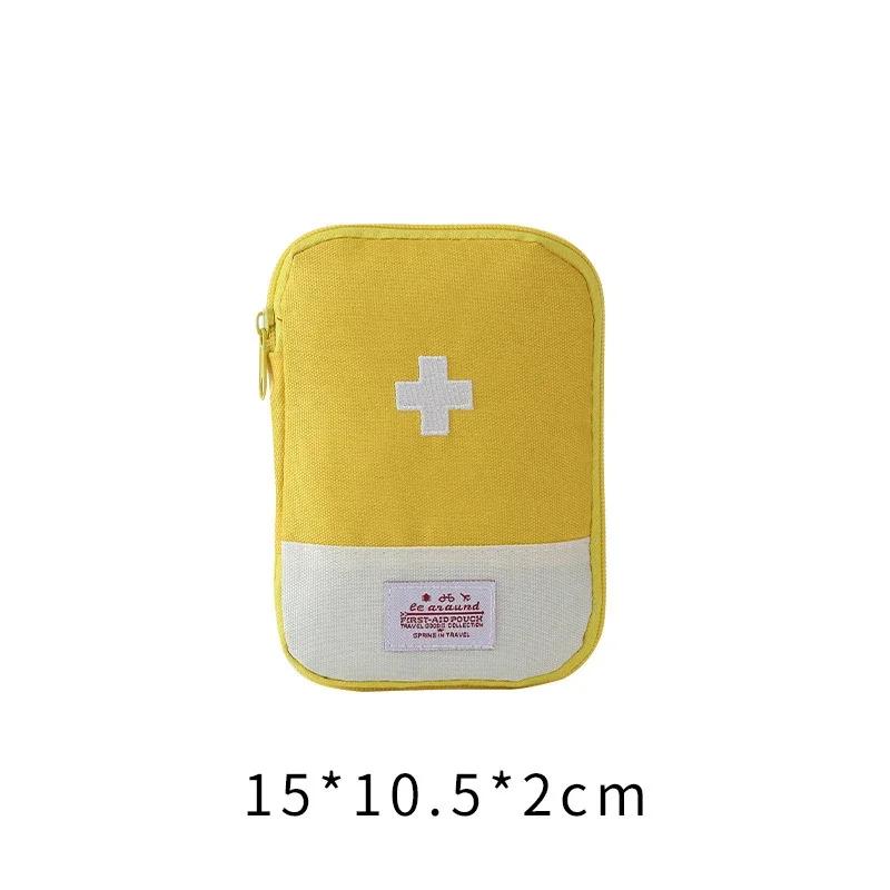 Mini First Aid Kit Portable Medicine Bag Organizer Outdoor Travel Household Medicine Pill Storage Bag Medical Emergency Kits