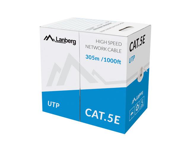 Lanberg Grau Utp-Kabel 100 Mbit/S, 305 M Cca-Kabel - Bild 7