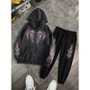 Gothic Dark Printed Men's Street Casual Suit, a Must Have for Fashionable Men