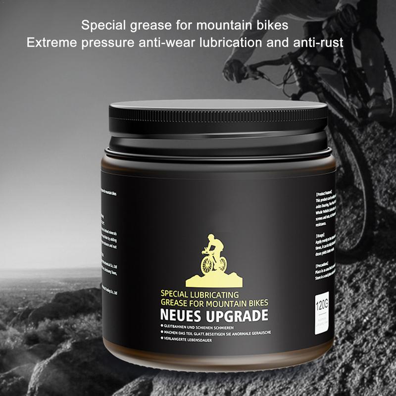 Bike Grease Bike Lubricant Chain Grease Bicycle Multi Function 120g Bowl Hub Grease For Wheel Bearings Chains And Pedals