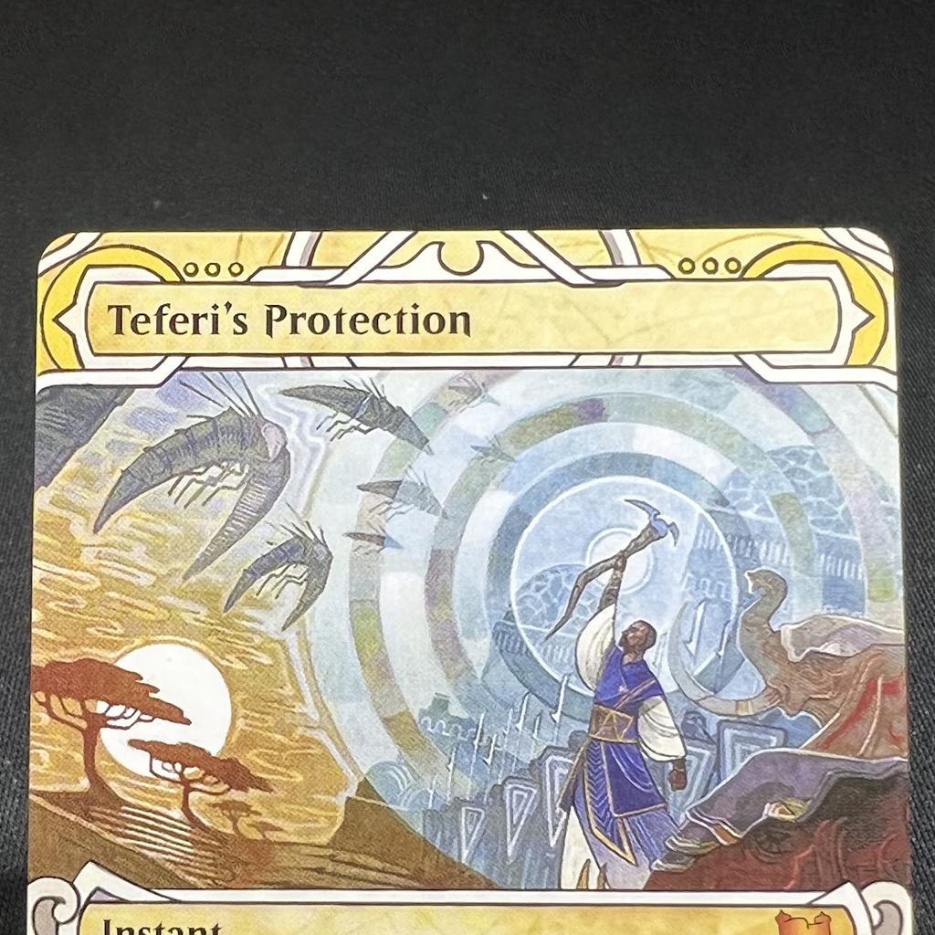 Brainsto Demo Tutor Time Warp Teferi'S Protect  Enjp Alternate Art Holofoil Tcg English Card Quality Board Trading Card Game