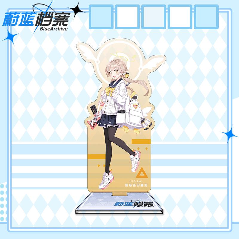 16cm Height Blue Archive Acrylic Stand Character Figurine
