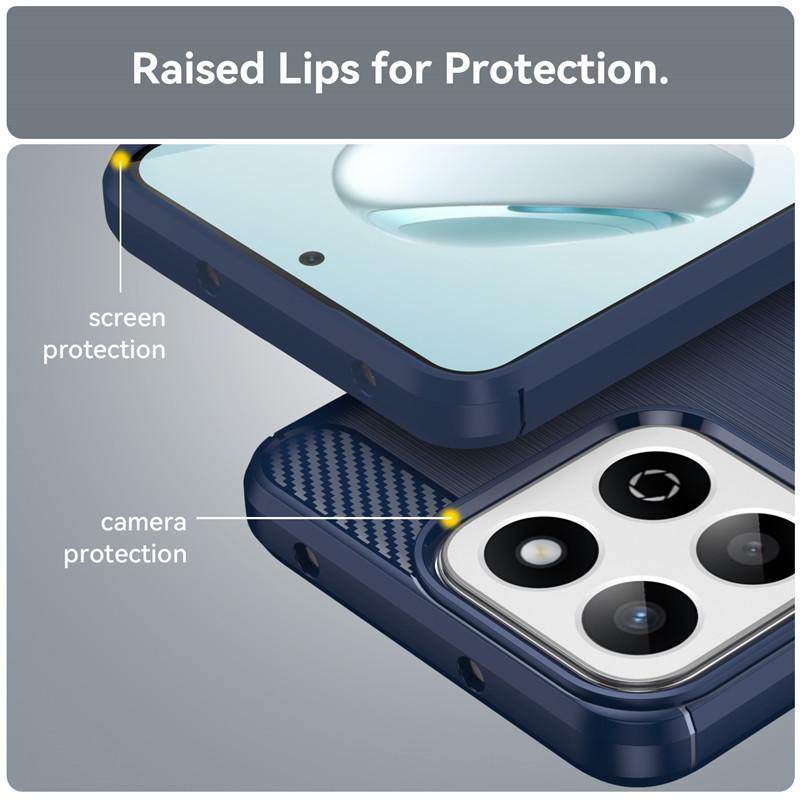 For Honor X7c Case Honor X7c Cover Soft Silicone Anti-Drop Bumper Shield Housings Protective Phone Cases For Honor X7c Funda