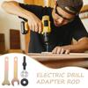 Universal Drill Adapter with Flange Nut Parts Kit for Cutting Disc Polishing Wheel Metals Handle Holder Adapter High-strength