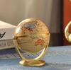 Retro English Globe Craft: Elegant Display Stand & Educational Gift