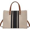Viney Women's Large Canvas Laptop Tote Bag