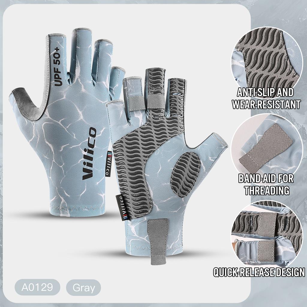 Fishing Gloves Catching Gloves Release Anti-Slip Protect Hand From Puncture Scrapes Waterproof Fishing Gloves