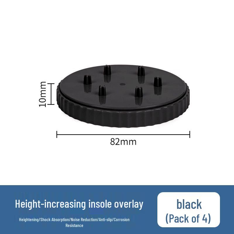 Adjustable Anti-Slip Table Leg Heightening Pads for Furniture, Coffee Tables, and Washing Machines