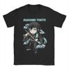 Chibi Mist Pillar Muichiro Tokito T Shirt Pure Cotton T-Shirts Crew Neck Anime Demon Slayer Tees Short Sleeve Clothes Plus Size