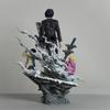 Anime Chainsaw Man Aki Hayakawa Teufelsensäge-Mann Teufelsgewehr-Form Figur Sammlerstück PVC Modell Statue Schreibtischverzierung Geschenk für Erwachsene Anime-Fans