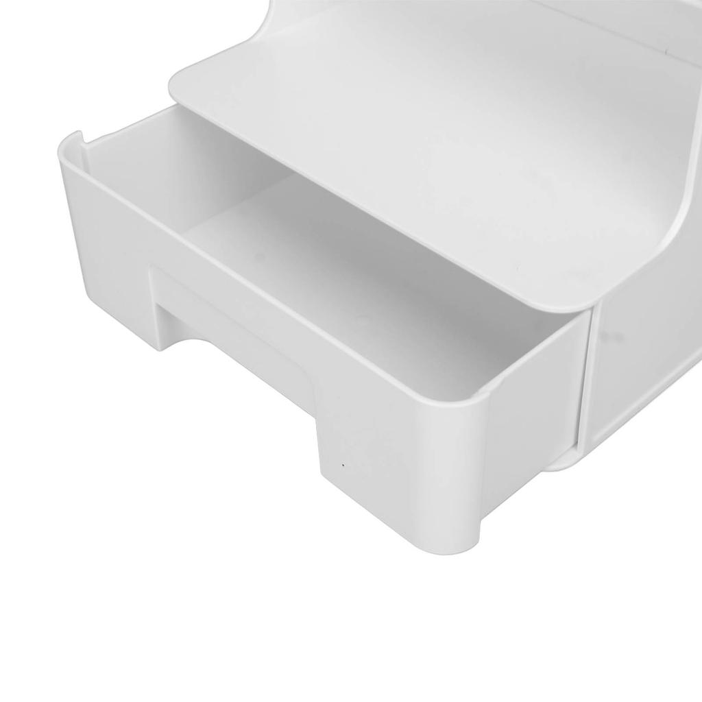 Storage Box Oblique Plug in Design Large Capacity Plastic Pen Holder   Desk Storage Rack