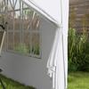 3x3(m) Pop Up Gazebo With Curtain Walls And Windows White