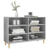 813183 vidaXL Buffet Sonoma gris 103,5x35x70 cm Aggloméré