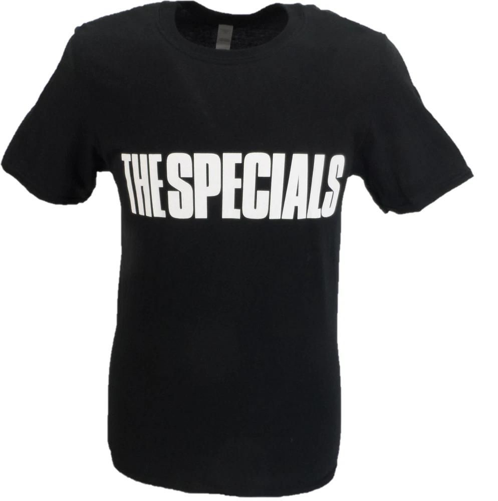 Unisexs Black Official The Specials Block Logo T Shirt S