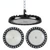 100W/150W/200W LED Mining Lights Sports Hall Hanging Circular Ceiling Light High Power Industrial Anti Glare Lamp New