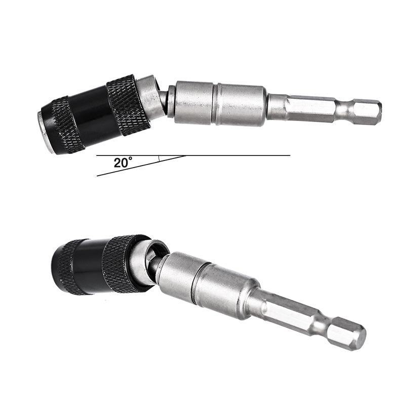 Hexagonal Handle Quick-Release Self-Locking Extension Rod - Multi-Angle Screwdriver Transfer Rod