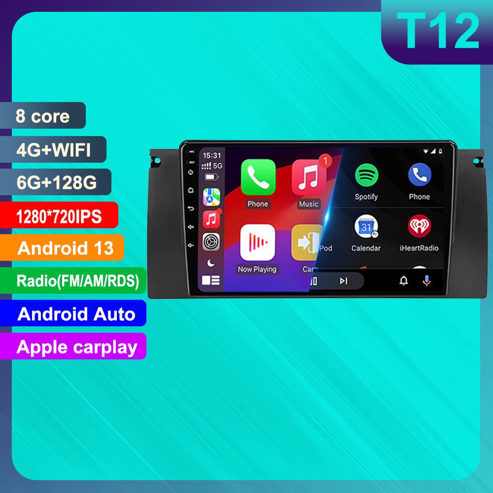 BMW M5 E39 E53 X5 Android Navigation System with Reverse Camera & CarPlay.