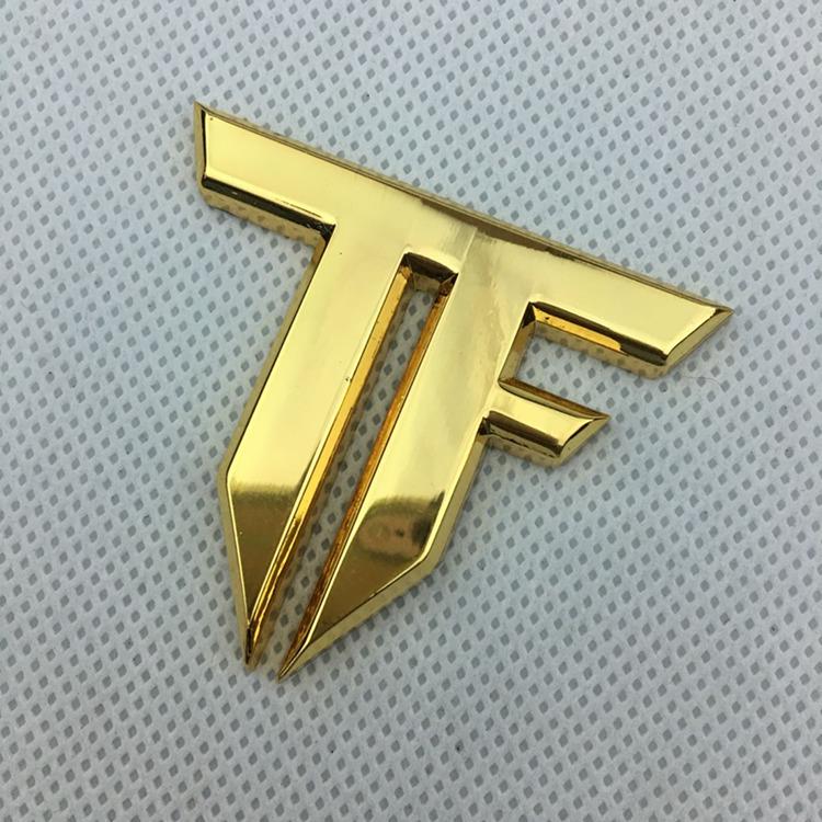 

Modified TF Metal Car Emblem Scratch Cover Sticker for Tail Decoration золотой