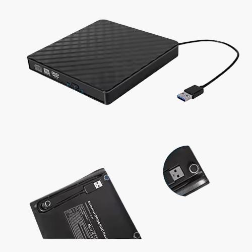 External Cd/Dvd Drive Compatible With Usb-C Pc/Laptop