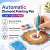 Automatické pero na diamantové malování Dávkovač korálků Beadblitz Diamond Art Pen Dispenser pro kulaté kamínky 2,8 mm DIY řemesla pro dospělé