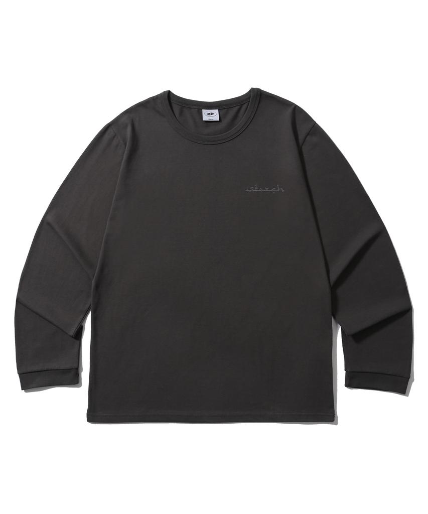 Sseochi410 Humanism Long Sleeve Charcoal