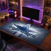 Mousepad Dallas Cowboys Pattern Anti?Tappetino Antiscivolo in Gomma per Scrivania per Gaming Lavoro Decorazione Desktop
