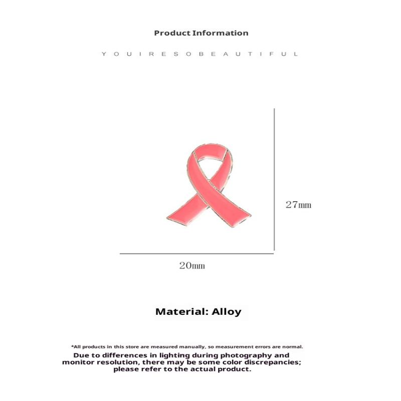 2 Stück/Set Schwarz Grün Blaues Band Emaille-Pins für Frauen Männer Brustkrebs Prävention Hoffnung Gesundheit Frieden Broschen