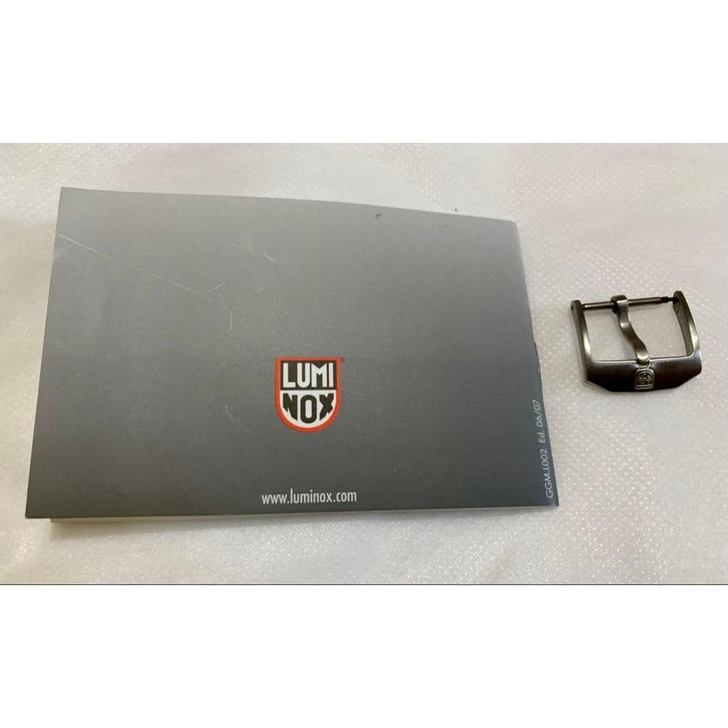 Used Luminox Genuine Buckle & Manual