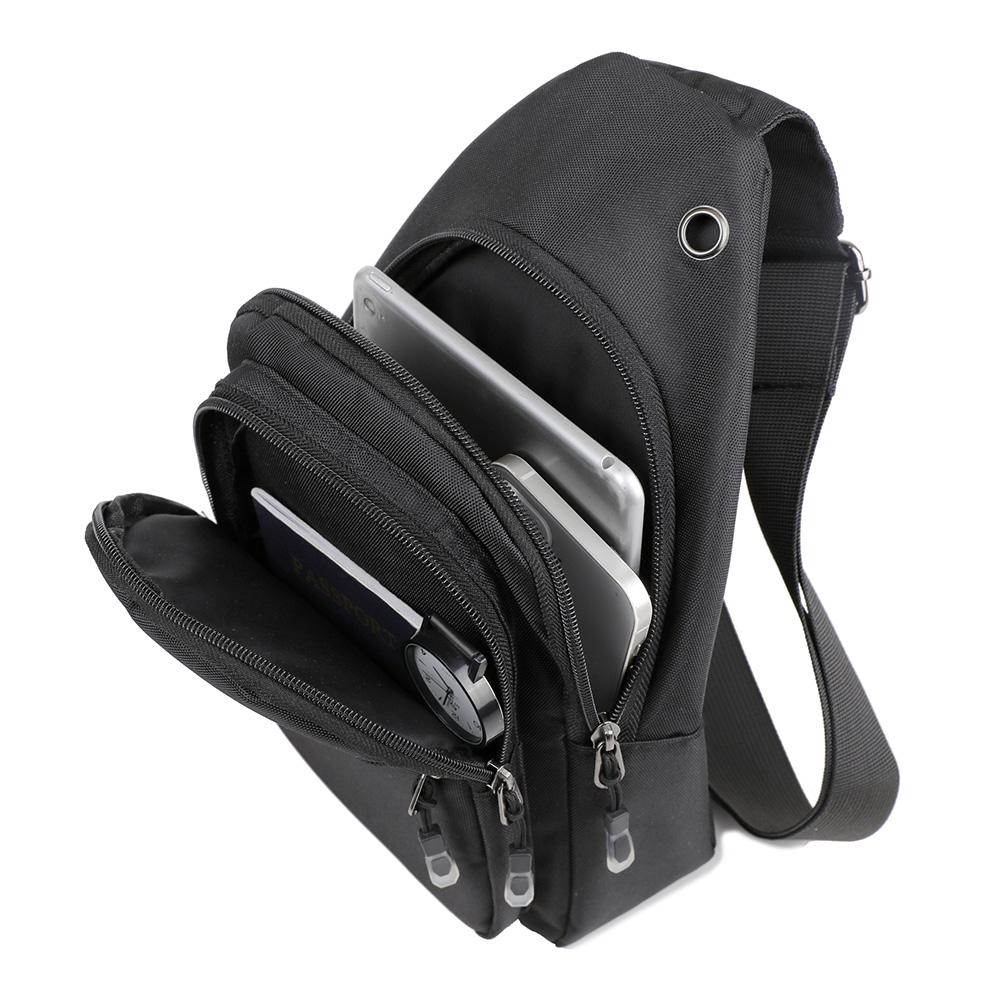 Plecak na ramię Torba na klatkę piersiową Lekka torba sportowa na świeżym powietrzu Podróże Piesze wycieczki Torba na ramię typu crossbody