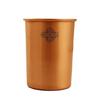 Pure Copper Drinkware Gift Set of Plain Matt Finish Design 1 Bottle & 2 Glass with Gift Box, Gift Item for Diwali, Bottle-1 Litre & Glass-300 Ml