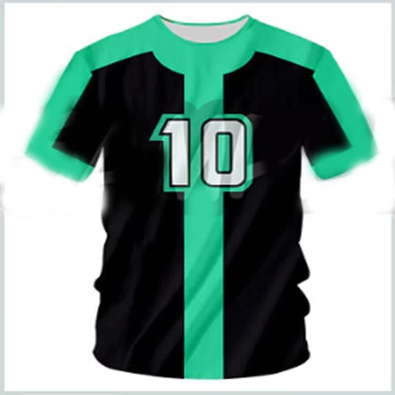 Summer Billie Anniversary Jersey Adultst-Shirt Quick-Drying Football Training Clothes Sportswear Short-Sleeved Top