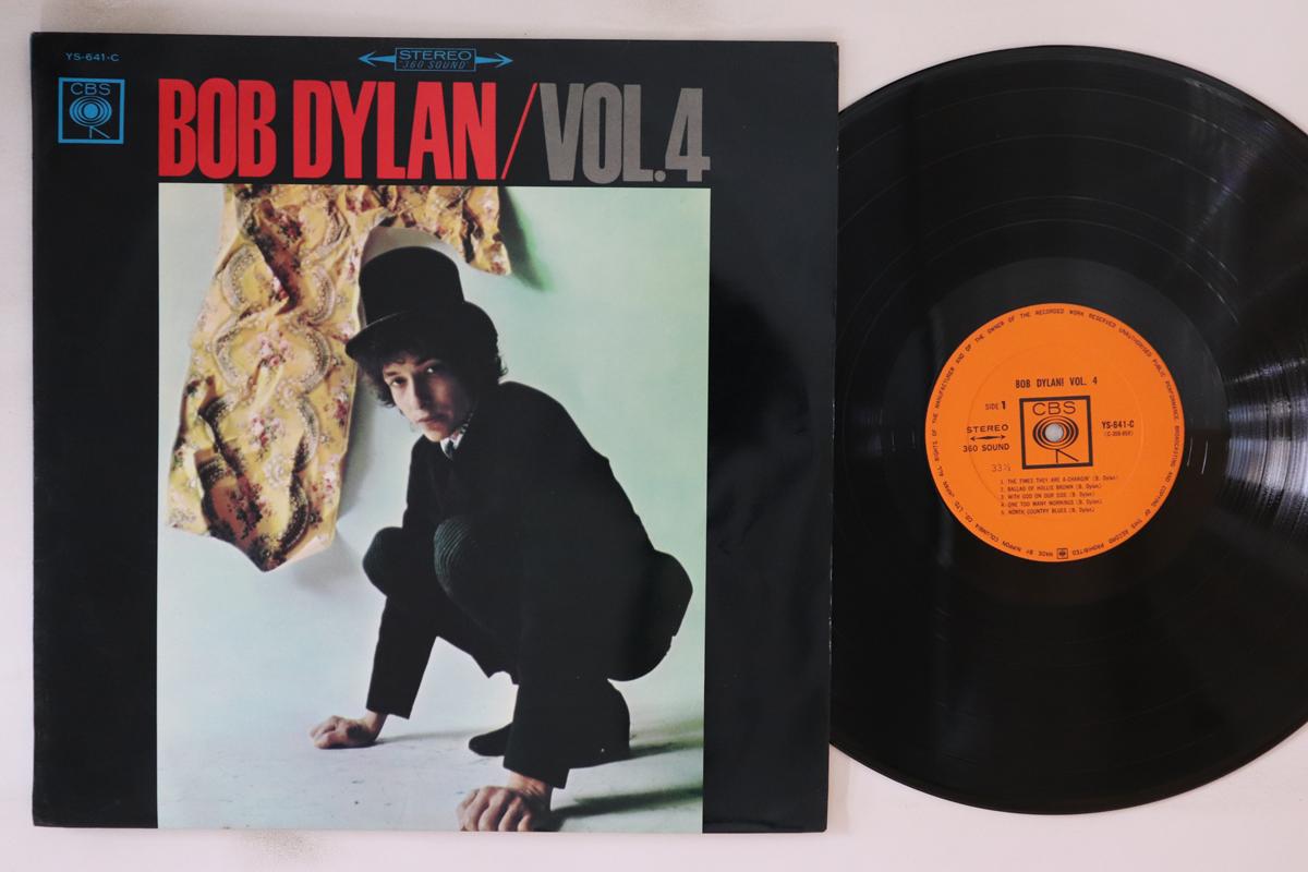 

LP Record BOB DYLAN Episode 4 YS641 CBS 1966 Japan Rock Used