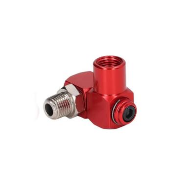New 1/4 Inch Pneumatic Fitting 360 Degree Aluminum Swivel Fitting Tool Adapter NPT Air Tool Swivel Air Hose Connector