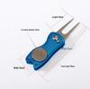 Customizable Magnetic Golf Divot Tool with Ball Marker & Hat Clip
