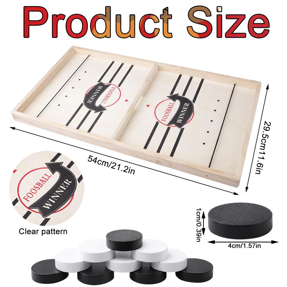 Fast Sling Game Toys Set Improves Hand Eye Coordination Wooden Construction Winner Board Games Toys