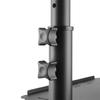 Adjustable projector laptop cart