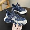 Children's Rotating Buckle Classmate Spring and Autumn Breathable Mesh Sports Shoes Boys Versatile Fashion Running Shoes Entity