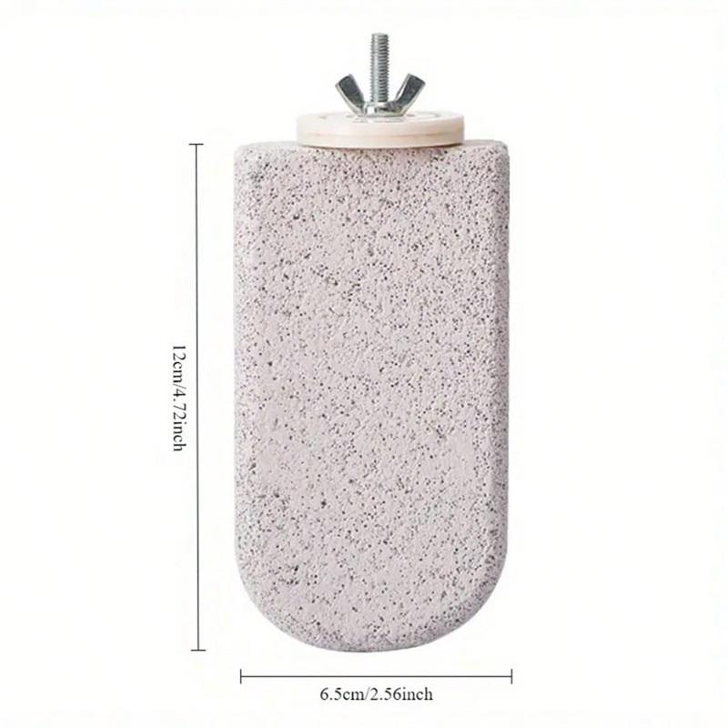 Parrot Bird Stand Claw Grinding Perch High Color Value Safe for Birds Ideal for Cage Decoration and Claw Maintenance