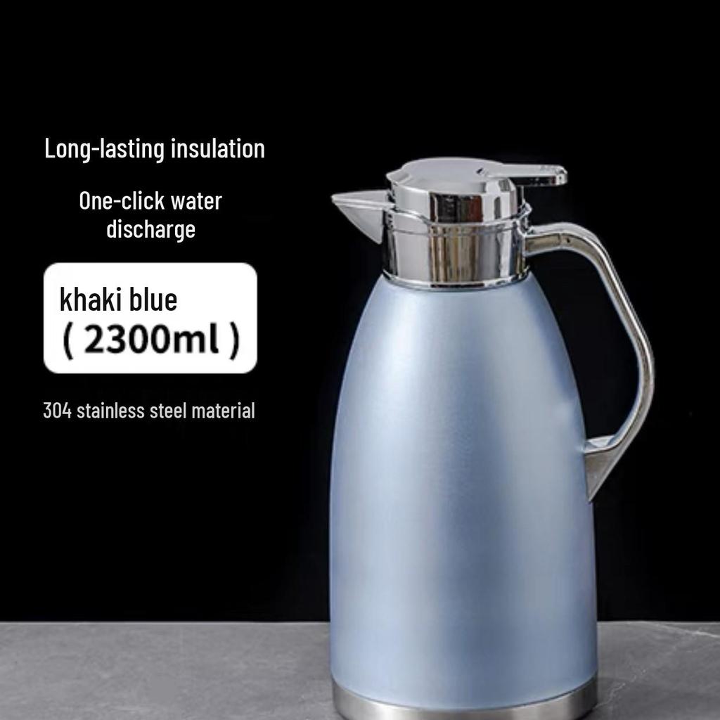 316 Stainless Steel Insulated Teapot with Large Capacity for Hot Water or Coffee