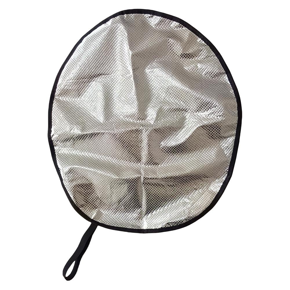 

Steering Wheel Cover Sun Shade Anti-uv Sun Protection Sunscreen Block UV Rays Cool in Summer Universal for Cars Truck SUV серебряный
