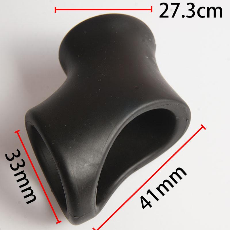 Silicone Penis Cock Ring Ball Stretcher for Men Scrotum CBT Tug Sex Delay Ejaculation BDSM Bondage Erection Toy