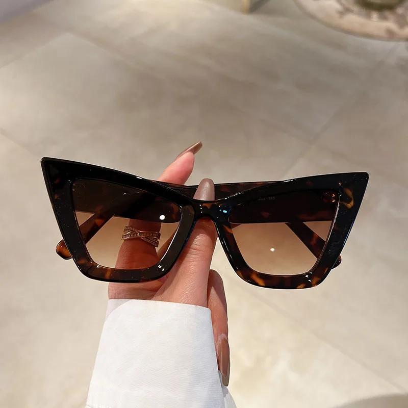 New Cat Eye Fashion Sunglasses Woman Vintage Luxury Brand Designer Sun Glasses For Female UV400 Protection