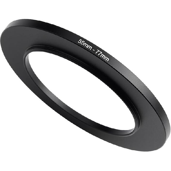 49mm To 58mm Step-Up Ring Filter Adapter for All Brands UV ND CPL Metal Ring Step-Up Rings Adapter Filter (49mm-58mm)
