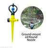 Rotary Automatic Garden Sprinkler, Rotary Wheel Watering Nozzle, Practical Irrigation Tool for Lawn,Vegetable & Horticulture Use