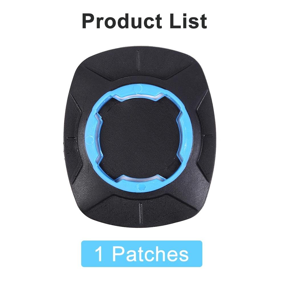 

New Style Motorcycle Bike Phone Holder Anti-Shock Navigation Rotating Bracket Bicycle Handlebar Quick Release Mount Lock Bracket 1 Patch Blue