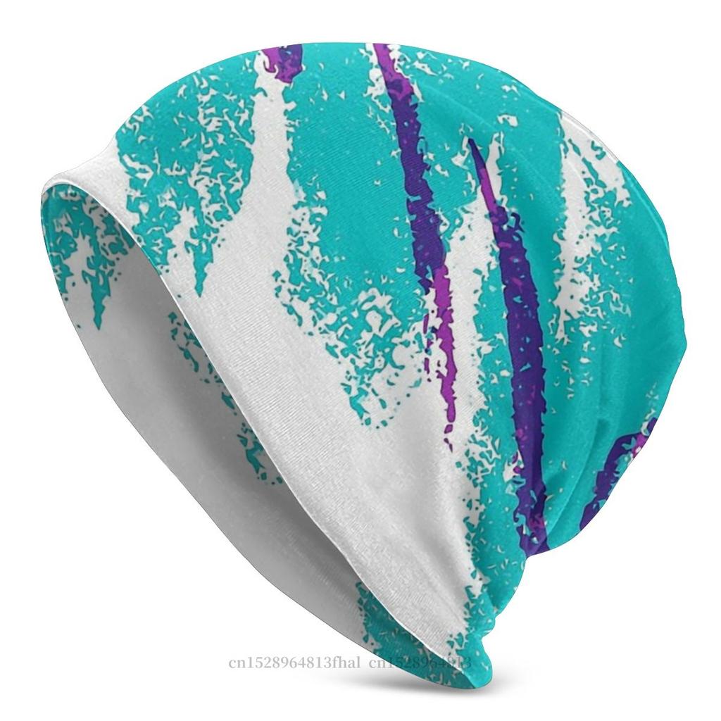 Vaporwave Aesthetic Meme Retro Skullies Beanies Caps Jazz Solo Cup Knitted Hat Winter Warm Bonnet Hats Unisex Women's Ski Cap